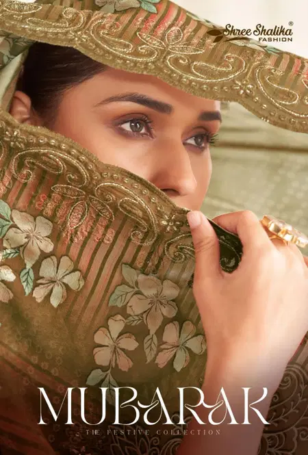 Mubarak By Shree Shalika Georgette Printed Dress Material Wholesale Price In Surat